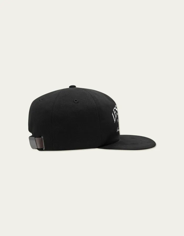Men Les Deux CapsHats Ivy League Cap 8211 BlackBlack