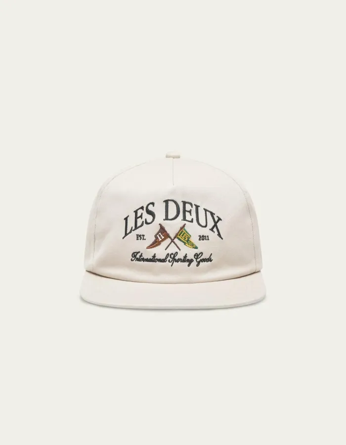 Men Les Deux CapsHats Ivy League Cap 8211 Light Desert Sand