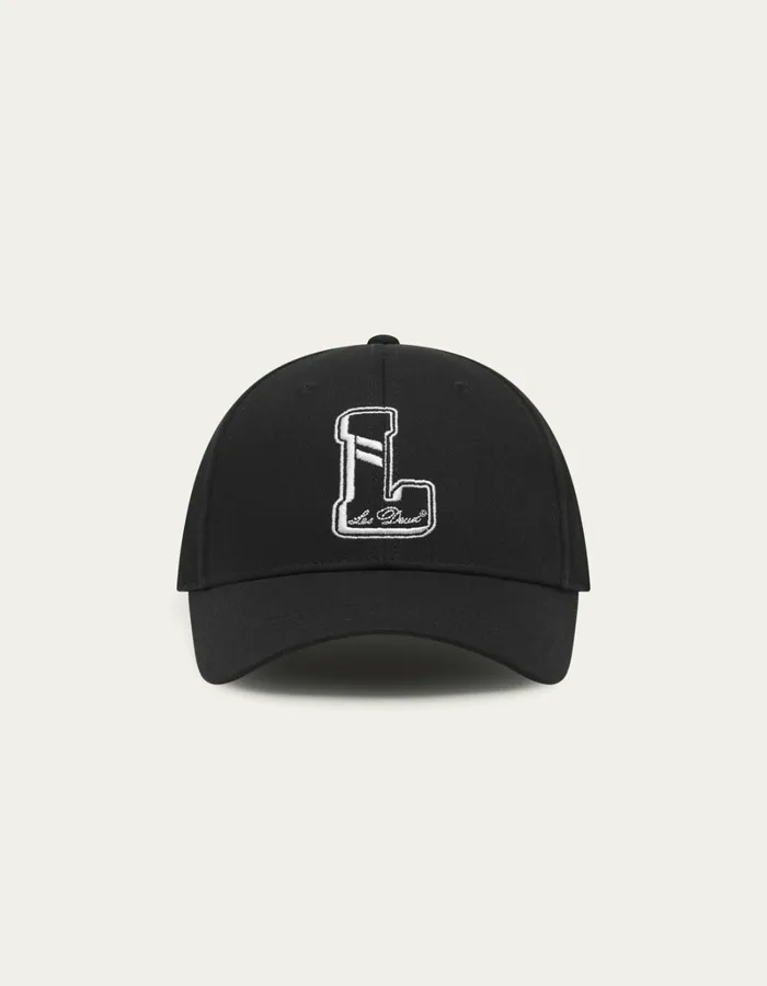 Men Les Deux CapsHats Libert Baseball Cap 8211 BlackBlack