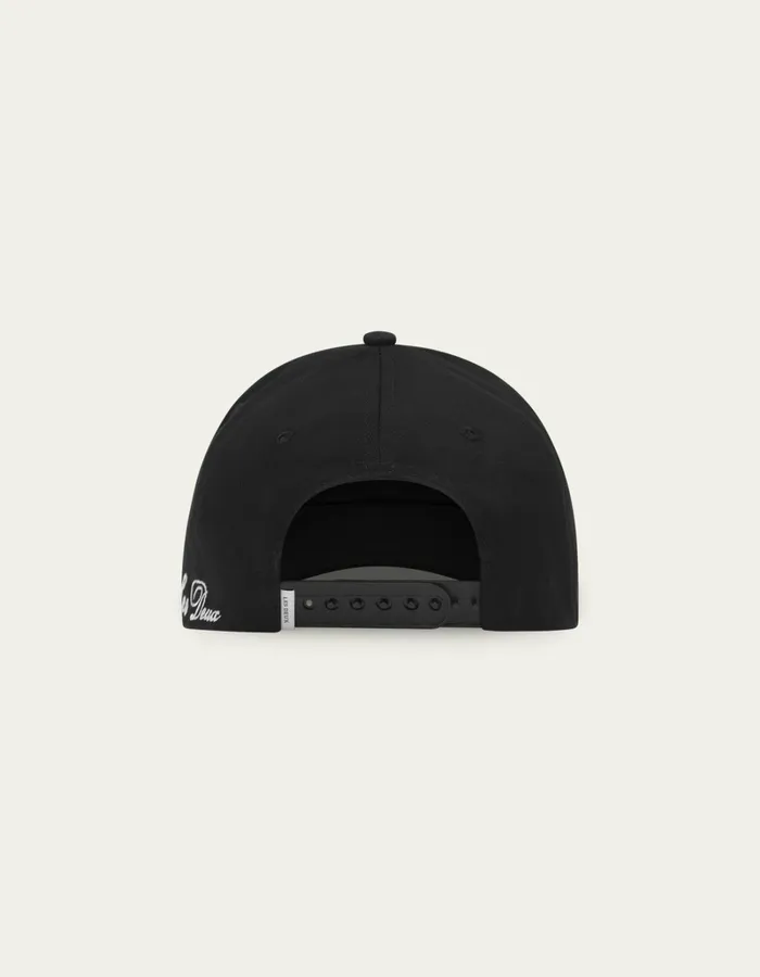 Men Les Deux CapsHats Libert Baseball Cap 8211 BlackBlack