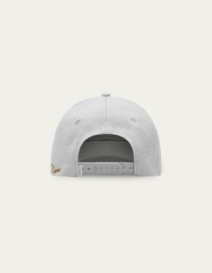 Men Les Deux CapsHats Mediterranean Baseball Cap 8211 Grey Melange