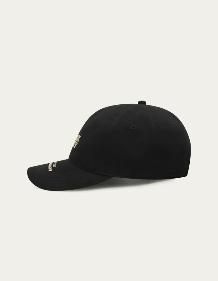 Men Les Deux CapsHats Society Dad Cap 8211 BlackIvory