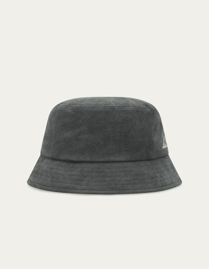 Men Les Deux CapsHats Washed Bucket Hat 8211 BlackBlack