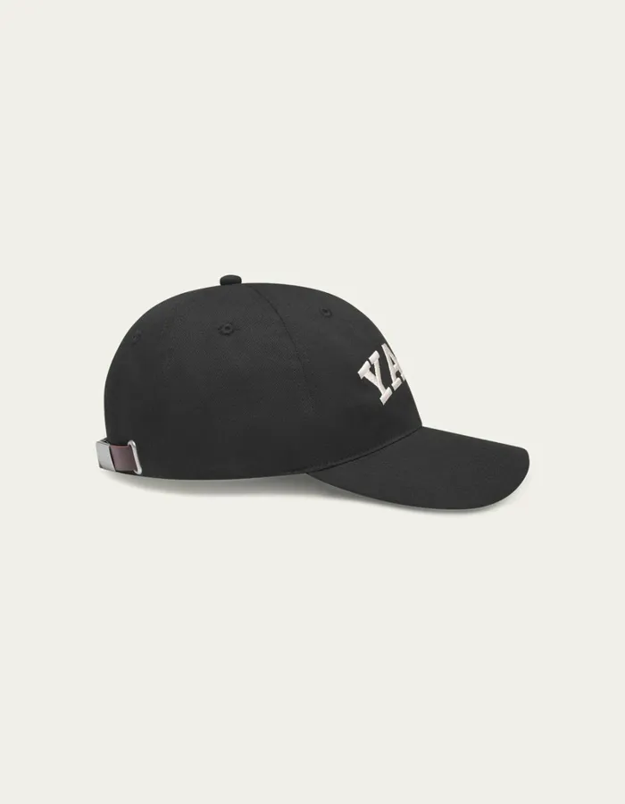 Men Les Deux CapsHats Yale Dad Cap 8211 BlackIvory