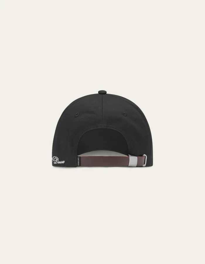Men Les Deux CapsHats Yale Dad Cap 8211 BlackIvory