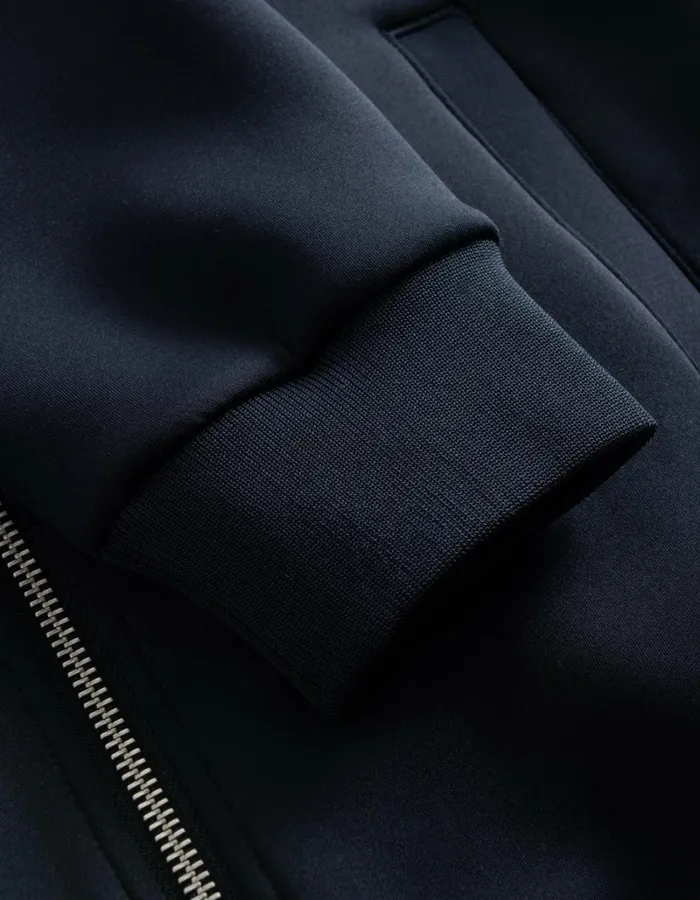 Men Les Deux HoodiesSweatshirts Ballier Track Jacket 8211 Dark Navy