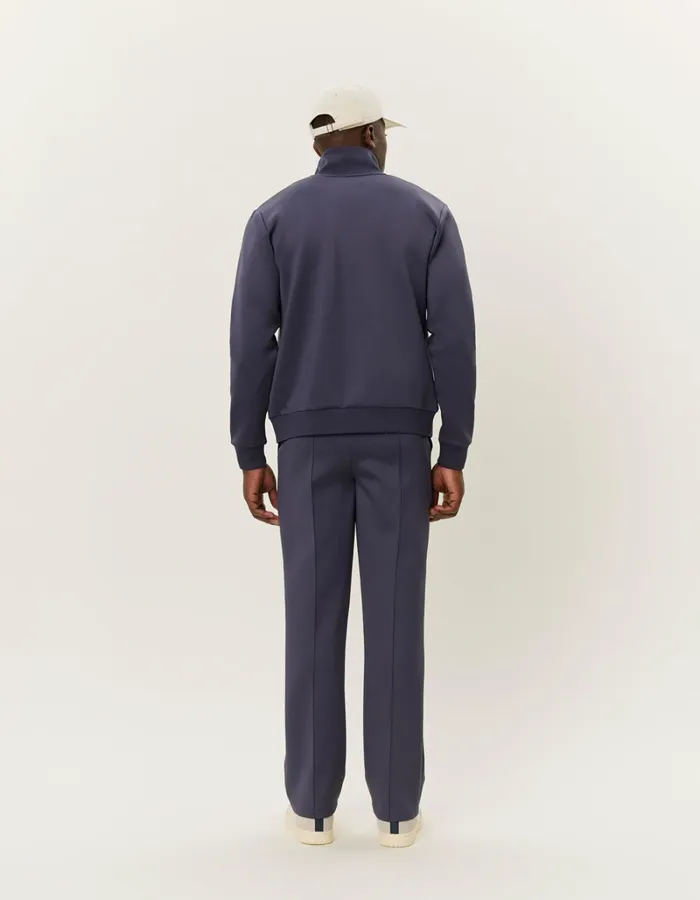 Men Les Deux HoodiesSweatshirts Ballier Track Jacket 8211 Graystone