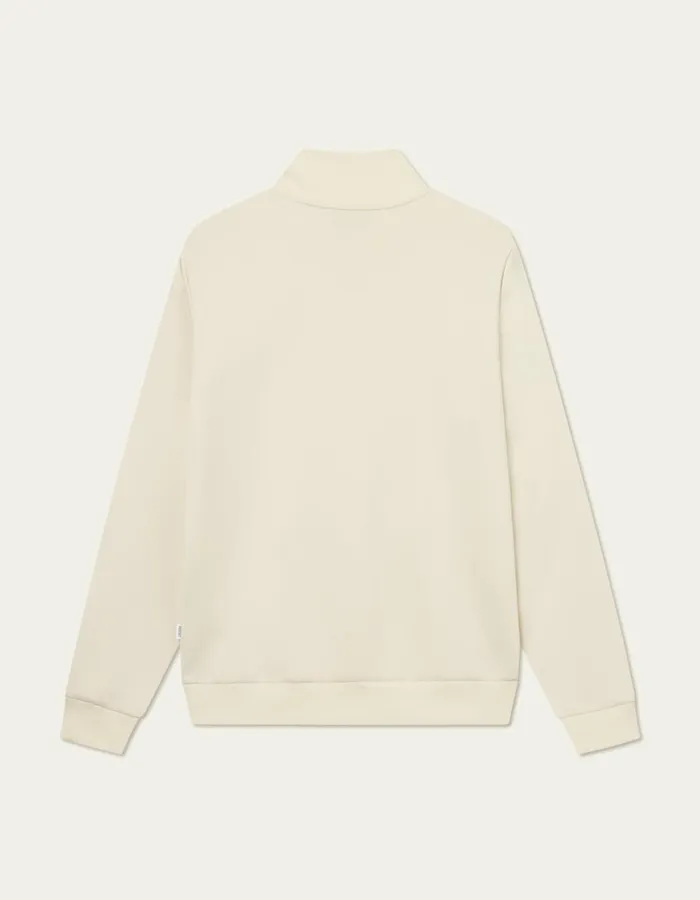 Men Les Deux HoodiesSweatshirts Ballier Track Jacket 8211 Ivory