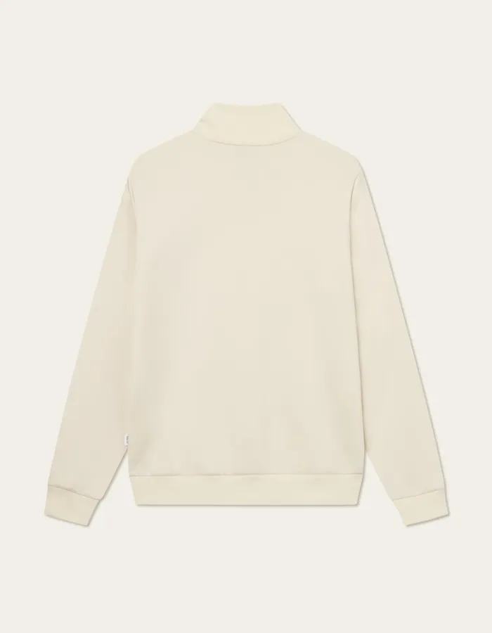 Men Les Deux HoodiesSweatshirts Ballier Track Jacket 8211 Ivory