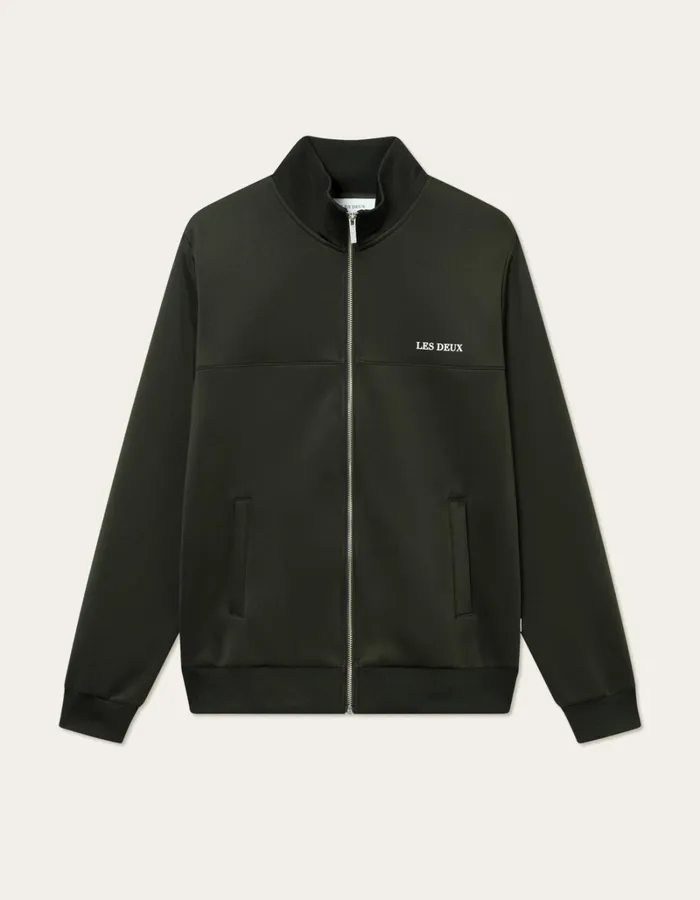 Men Les Deux HoodiesSweatshirts Ballier Track Jacket 8211 Rosin