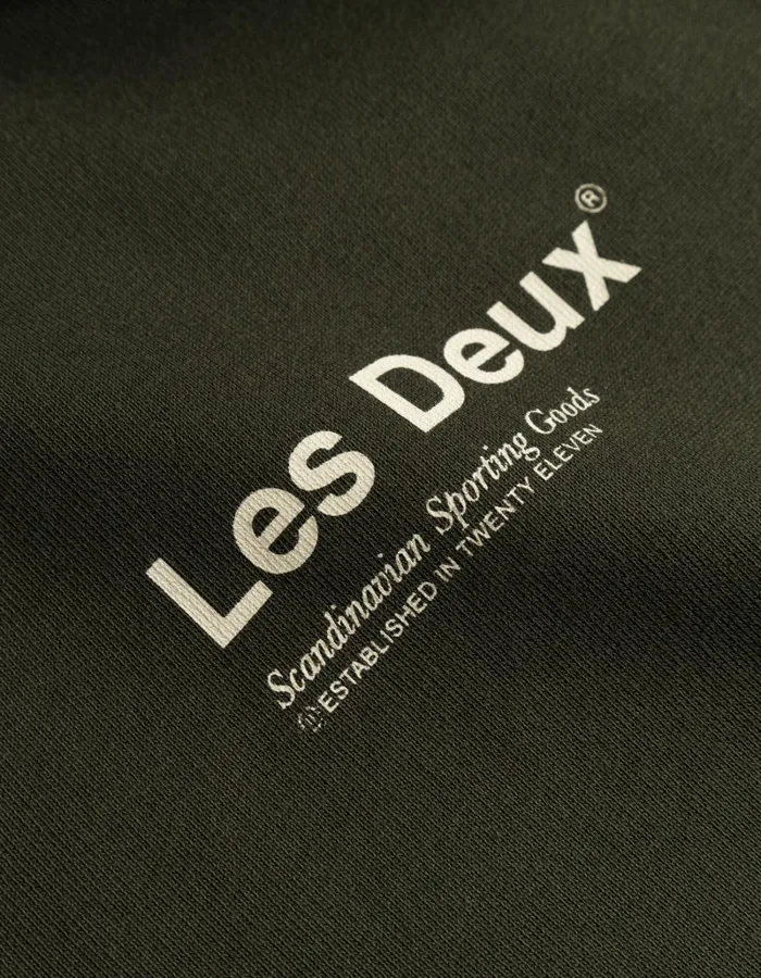 Men Les Deux HoodiesSweatshirts Brody Hoodie 20 8211 RosinIvory