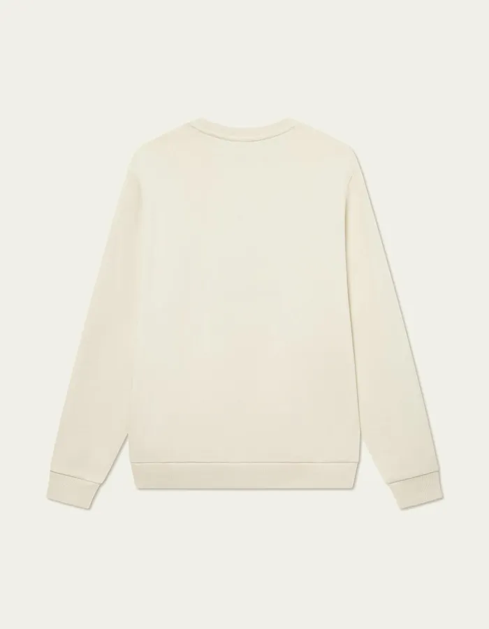 Men Les Deux HoodiesSweatshirts Bruno Cat Sweatshirt 8211 Ivory