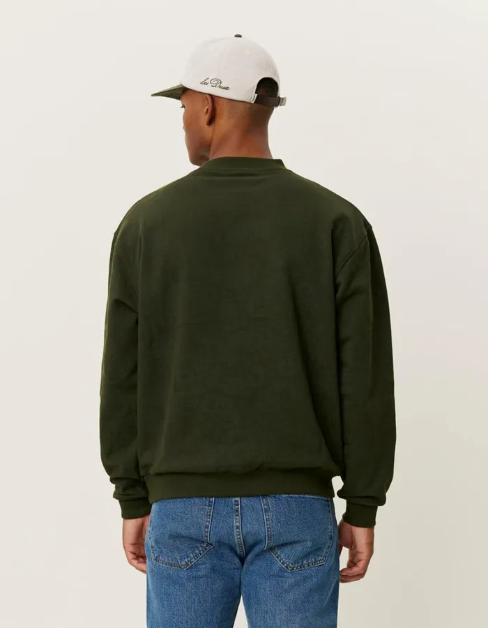 Men Les Deux HoodiesSweatshirts Clyde AOP Sweatshirt 8211 Rosin
