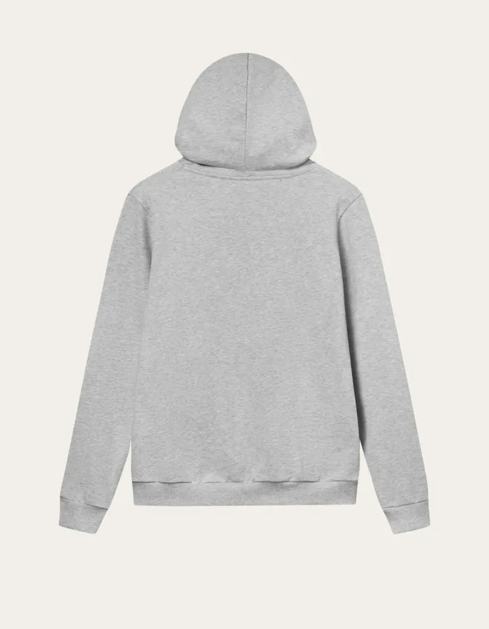 Men Les Deux HoodiesSweatshirts Clyde Zipper Hoodie 8211 Snow Melange