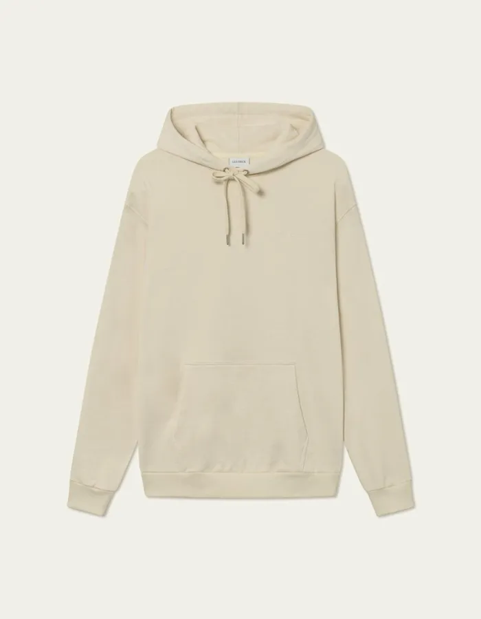 Men Les Deux HoodiesSweatshirts Crew Hoodie 8211 IvoryLight Ivory