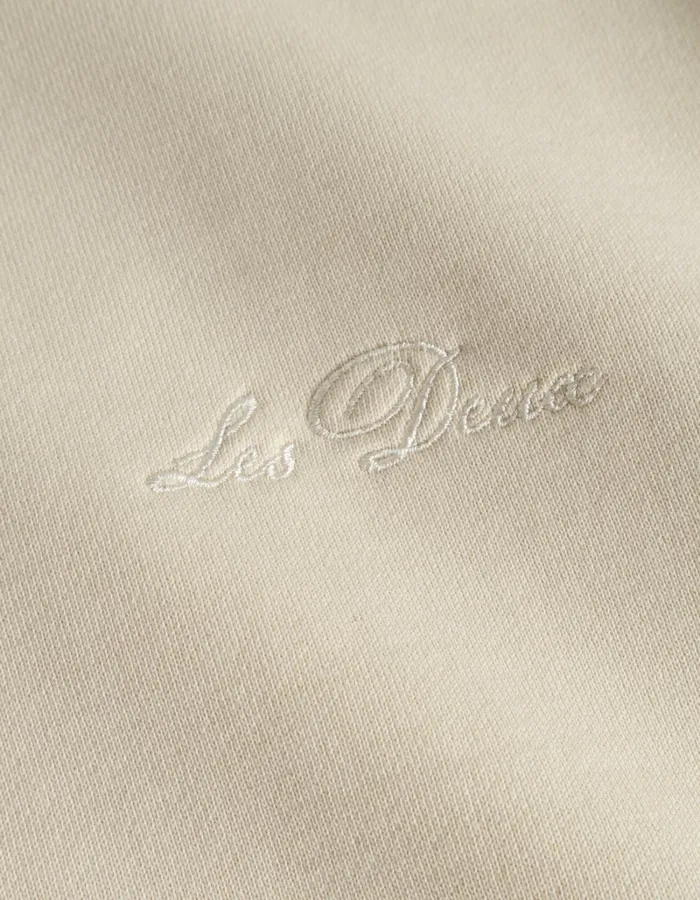 Men Les Deux HoodiesSweatshirts Crew Sweatshirt 8211 IvoryLight Ivory