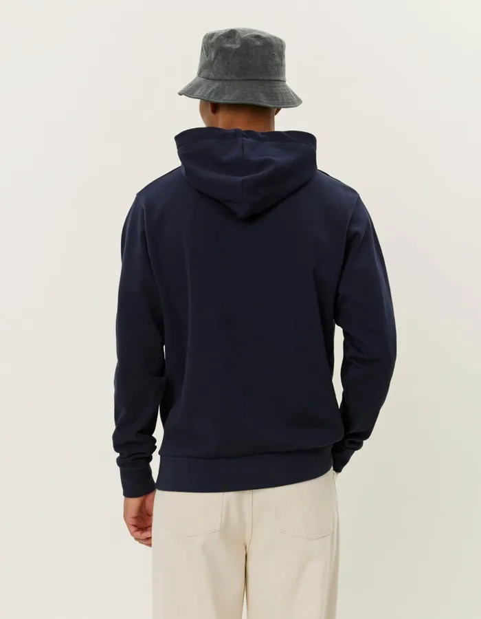 Men Les Deux HoodiesSweatshirts Dexter Hoodie 8211 Dark Navy