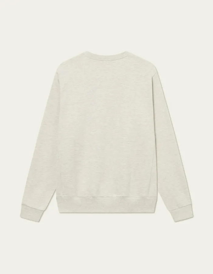 Men Les Deux HoodiesSweatshirts Dexter Sweatshirt 8211 Ivory Melange
