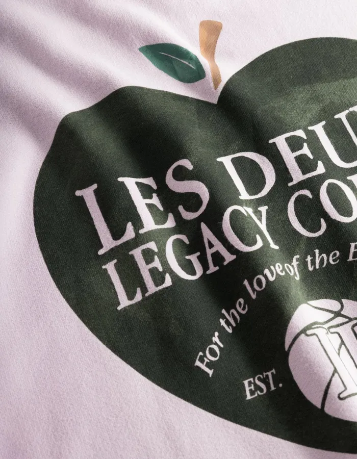 Men Les Deux HoodiesSweatshirts Legacy Court Sweatshirt 8211 Oyster Rose