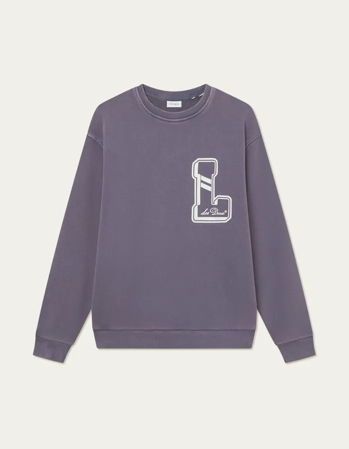 Men Les Deux HoodiesSweatshirts Libert Sweatshirt 8211 Graystone
