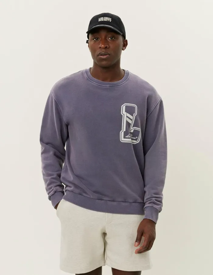 Men Les Deux HoodiesSweatshirts Libert Sweatshirt 8211 Graystone