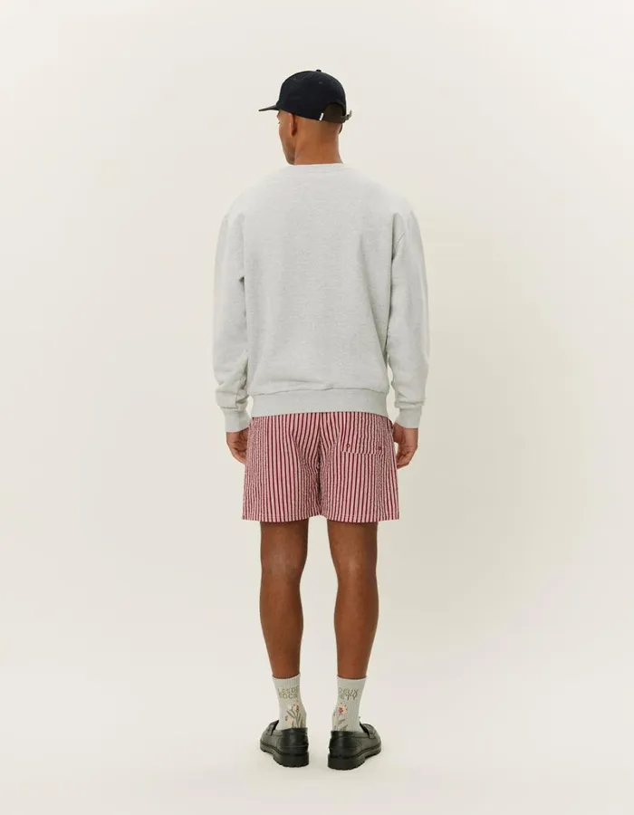 Men Les Deux HoodiesSweatshirts Libert Sweatshirt 8211 Snow Melange