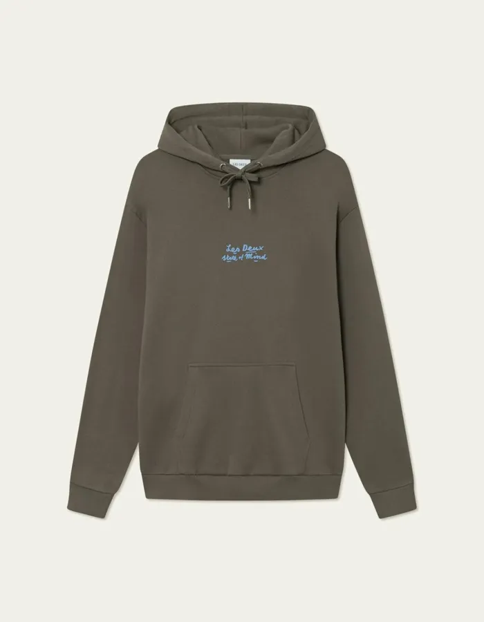 Men Les Deux HoodiesSweatshirts Luca Hoodie 8211 Bungee Cord