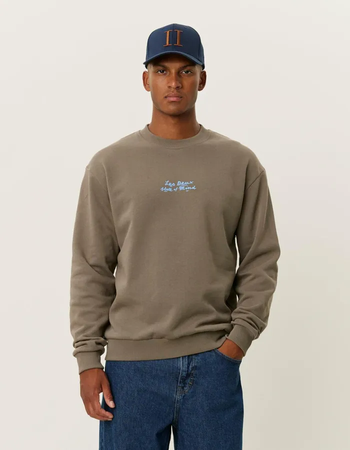 Men Les Deux HoodiesSweatshirts Luca Sweatshirt 8211 Bungee Cord