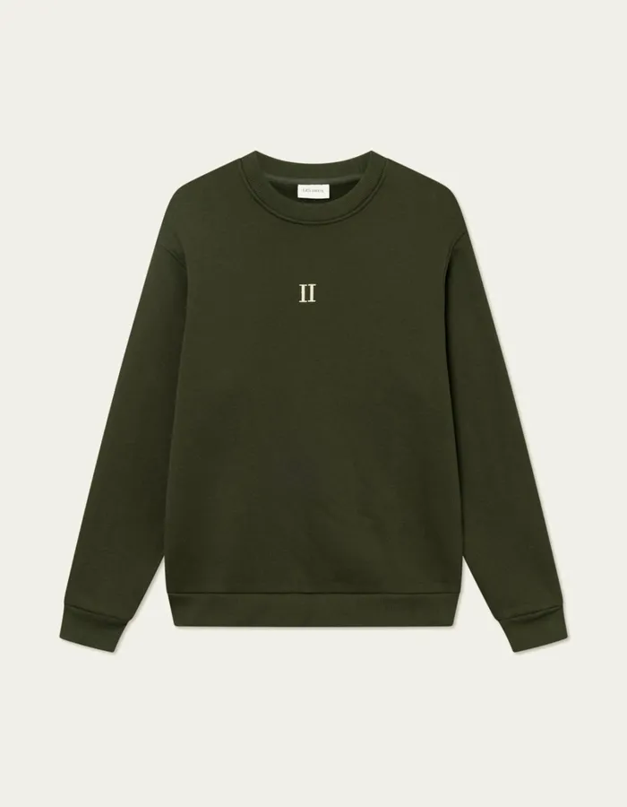 Men Les Deux HoodiesSweatshirts Mini Encore Sweatshirt 20 8211 RosinIvory