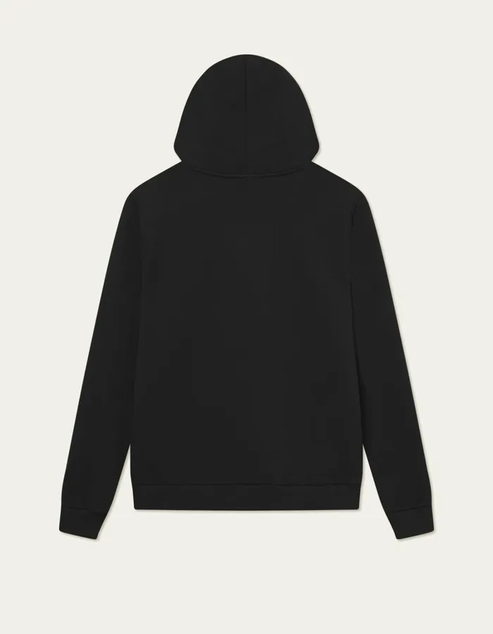 Men Les Deux HoodiesSweatshirts Norregaard Tonal Hoodie 8211 BlackBlack
