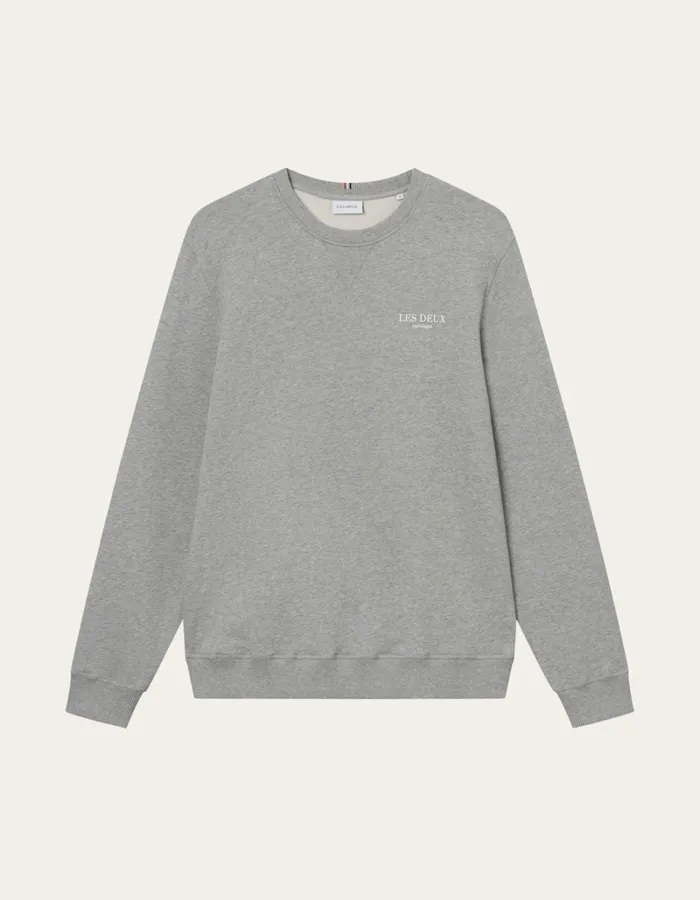 Men Les Deux HoodiesSweatshirts Toulon Sweatshirt 8211 Light Grey MelangeWhite Men Les Deux HoodiesSweatshirts Toulon Sweatshirt 8211 Light Grey MelangeWhite