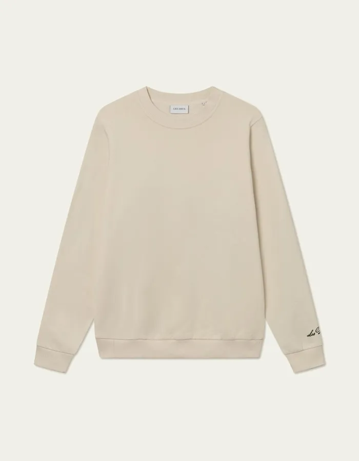 Men Les Deux HoodiesSweatshirts Tribeca Sweatshirt 8211 Ivory