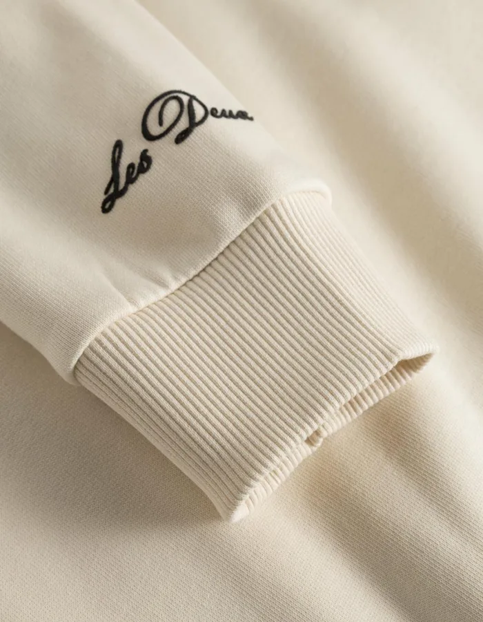 Men Les Deux HoodiesSweatshirts Tribeca Sweatshirt 8211 Ivory