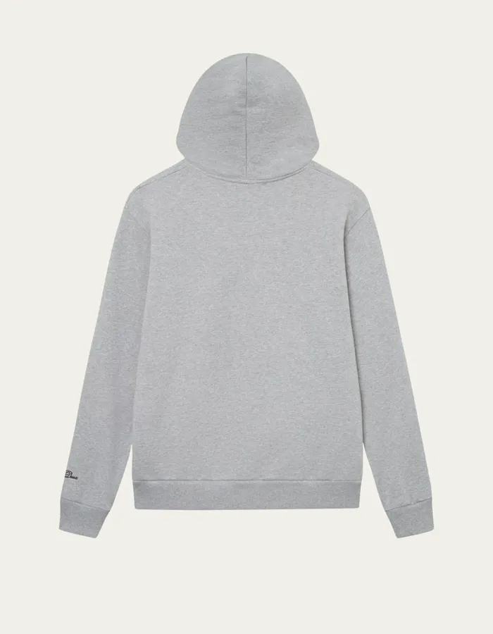 Men Les Deux HoodiesSweatshirts Yale Hoodie 8211 Light Grey MelangeBlack
