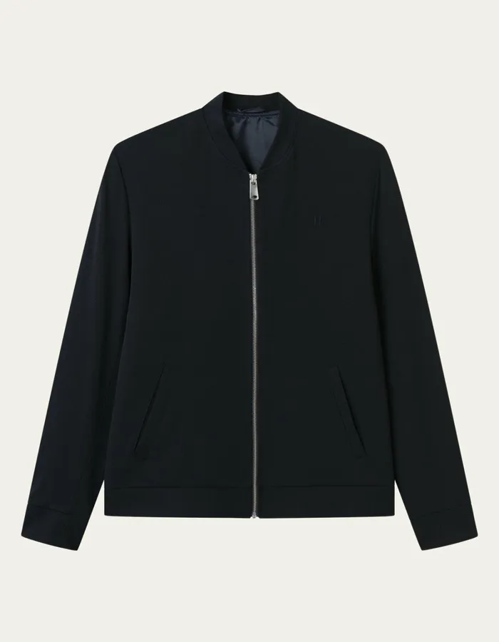 Men Les Deux JacketsCoats Como Bomber Jacket 8211 BlackBlack