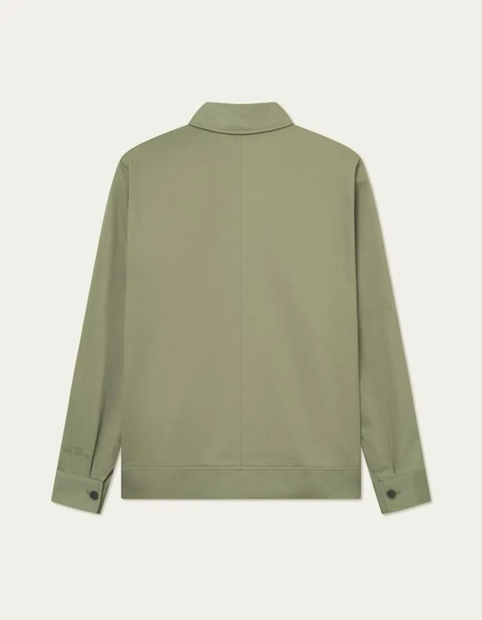 Men Les Deux JacketsCoats Como Cotton Coach Jacket 8211 Lichen Green