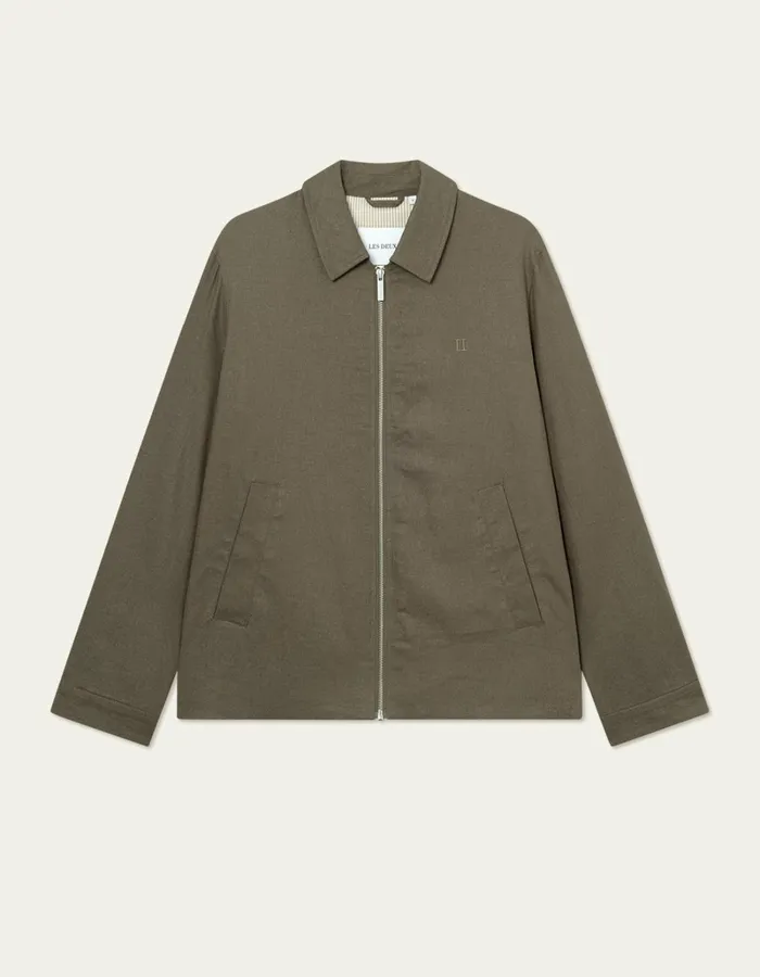 Men Les Deux JacketsCoats Constantin Coach Jacket 8211 Bungee Cord