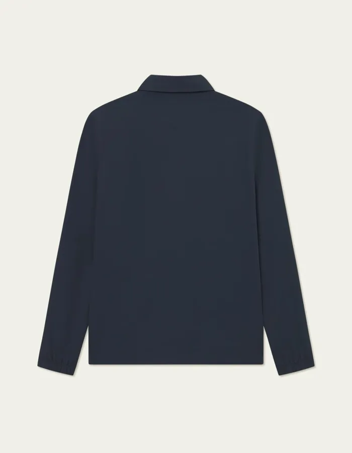 Men Les Deux JacketsCoats Idris Coach Jacket 8211 Dark Navy