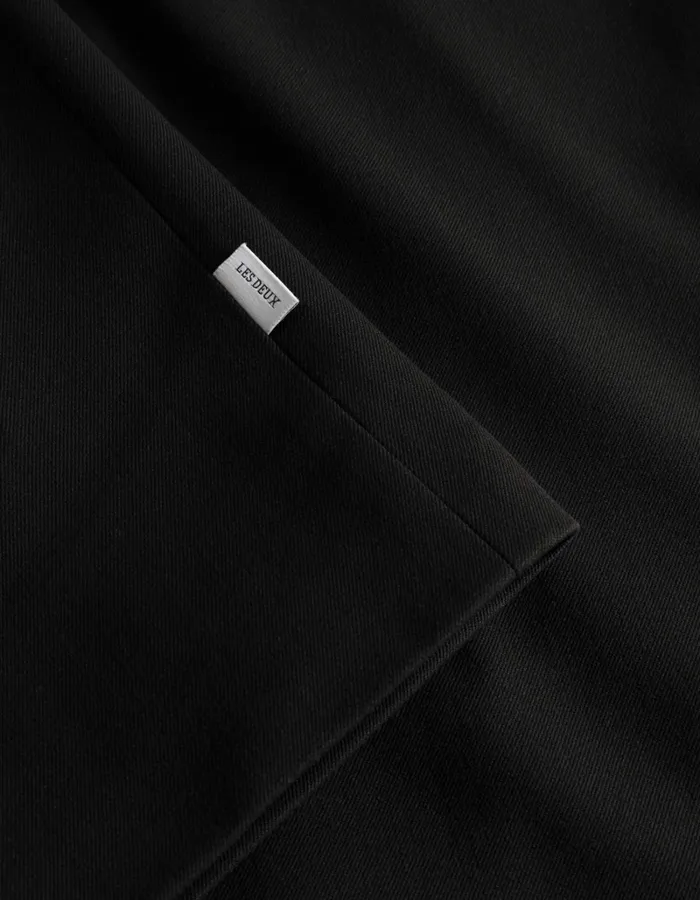 Men Les Deux JacketsCoats Marseille Hybrid Jacket 8211 Black