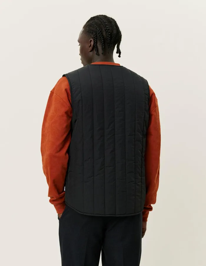 Men Les Deux JacketsCoats Martin Vest 8211 BlackBlack