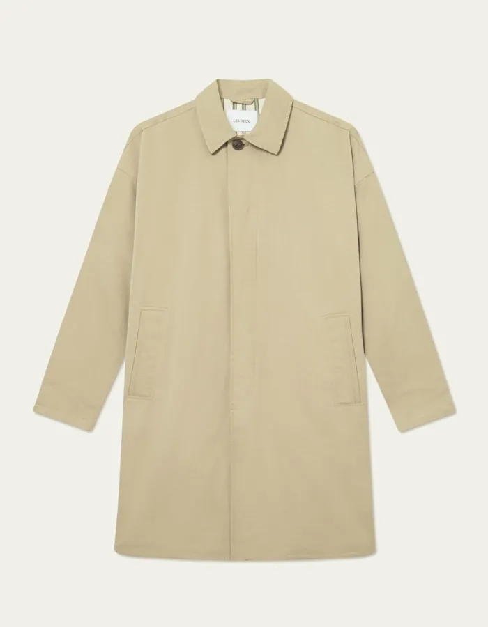 Men Les Deux JacketsCoats Mateo Coat 30 8211 Dark Sand