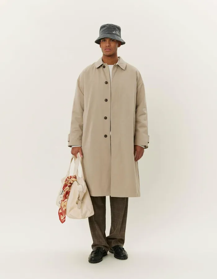 Men Les Deux JacketsCoats Mateo Coat 30 8211 Dark Sand