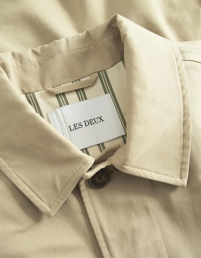 Men Les Deux JacketsCoats Mateo Coat 30 8211 Dark Sand