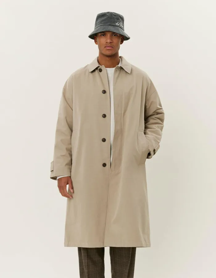 Men Les Deux JacketsCoats Mateo Coat 30 8211 Dark Sand