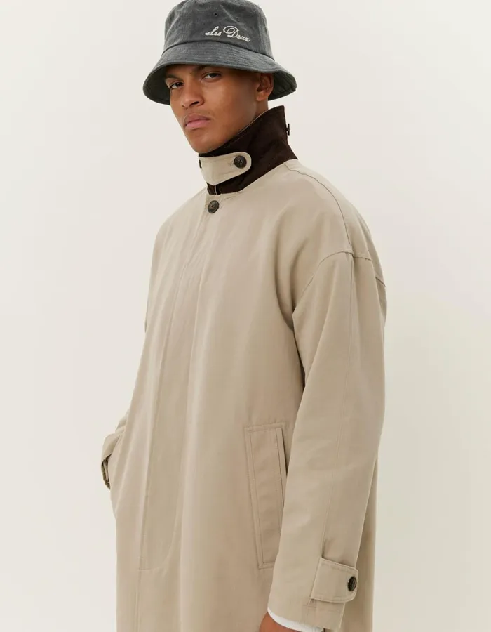 Men Les Deux JacketsCoats Mateo Coat 30 8211 Dark Sand