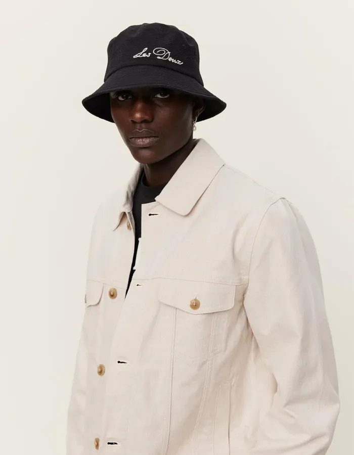 Men Les Deux JacketsCoats Micah Casual Twill Jacket 8211 Ivory