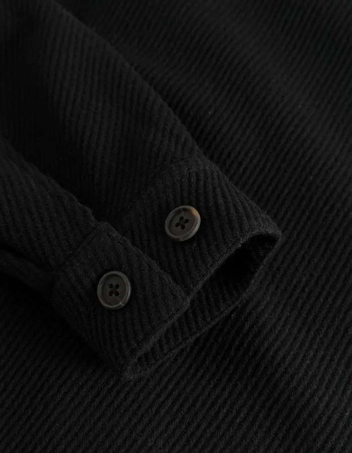 Men Les Deux JacketsCoats Nash Wool Hybrid Jacket 30 8211 BlackBlack