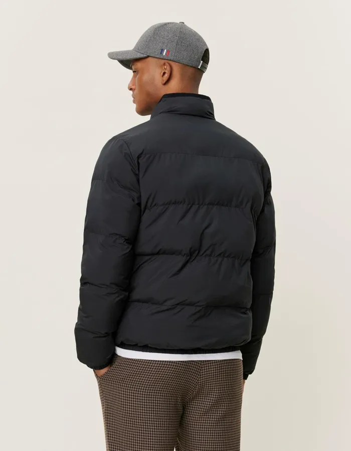 Men Les Deux JacketsCoats Newport Padded Jacket 8211 BlackBlack