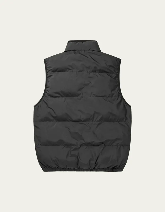 Men Les Deux JacketsCoats Newport Padded Vest 8211 BlackBlack