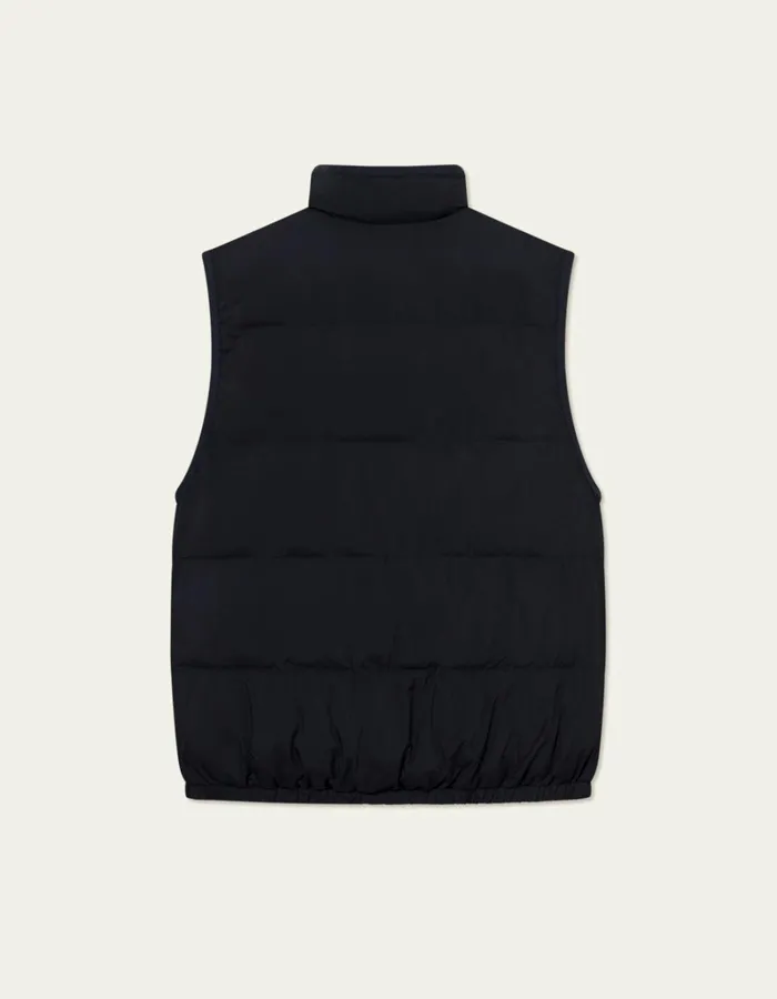 Men Les Deux JacketsCoats Newport Padded Vest 8211 Dark Navy